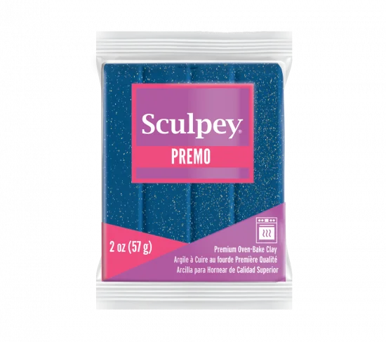 Argile Sculpey Premo paillettes galaxie