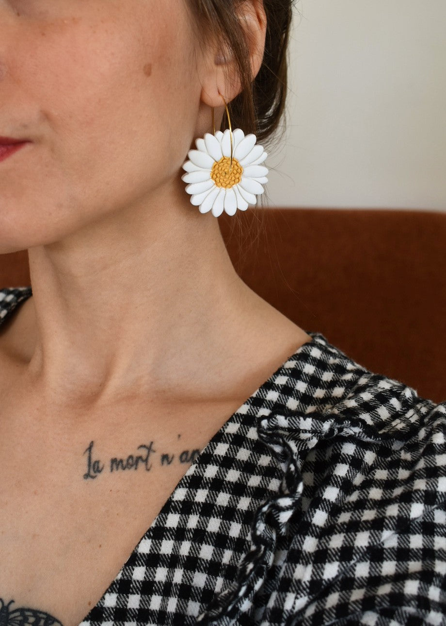 Boucles d'oreilles "DAISY"