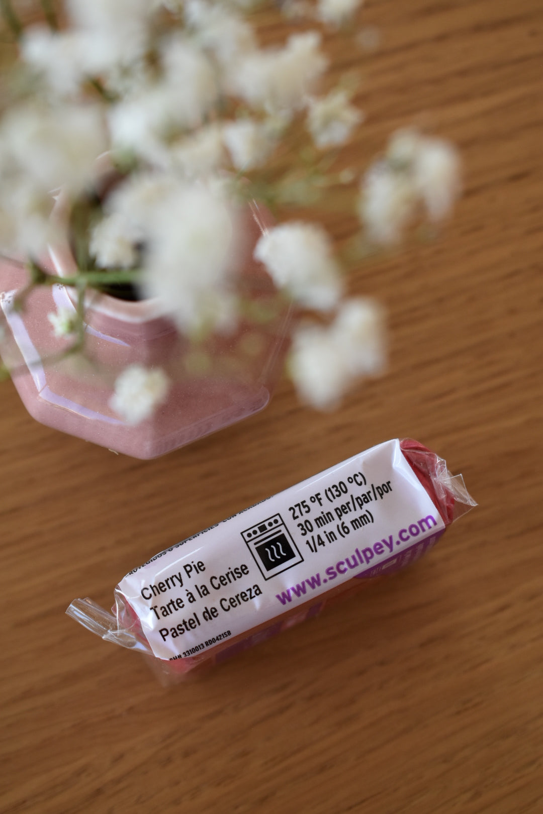 Argile Sculpey Soufflé Cherry pie