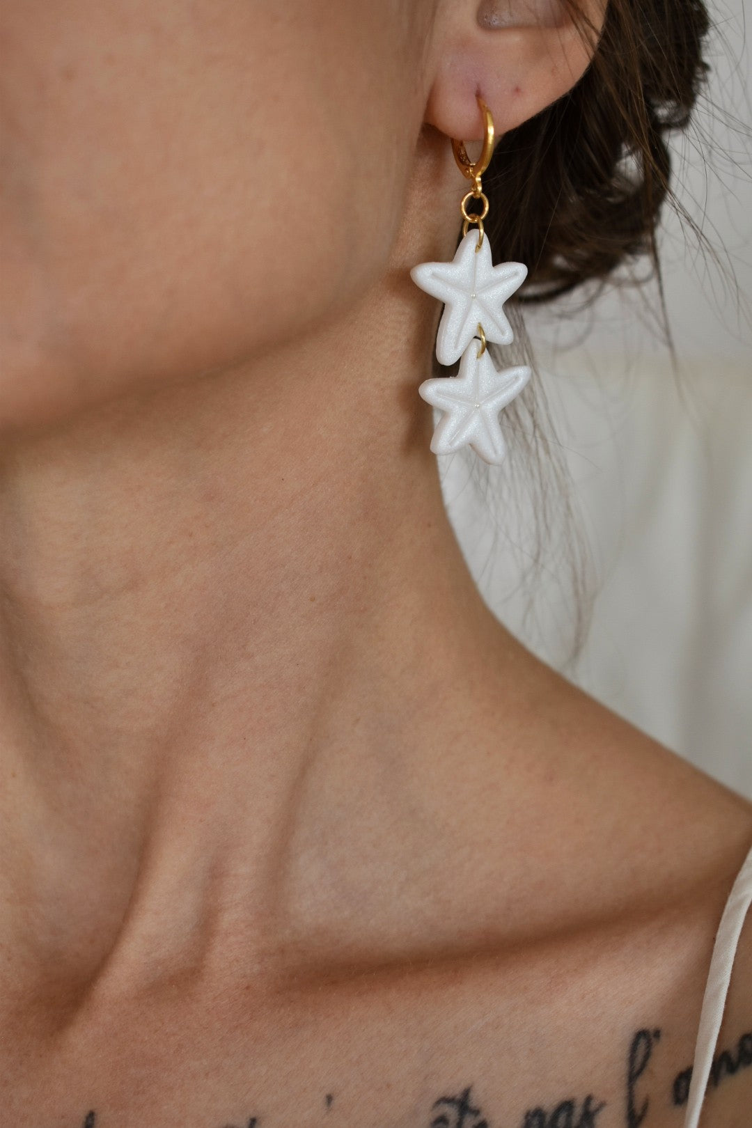 Boucles d'oreilles "Etoiles de mer"