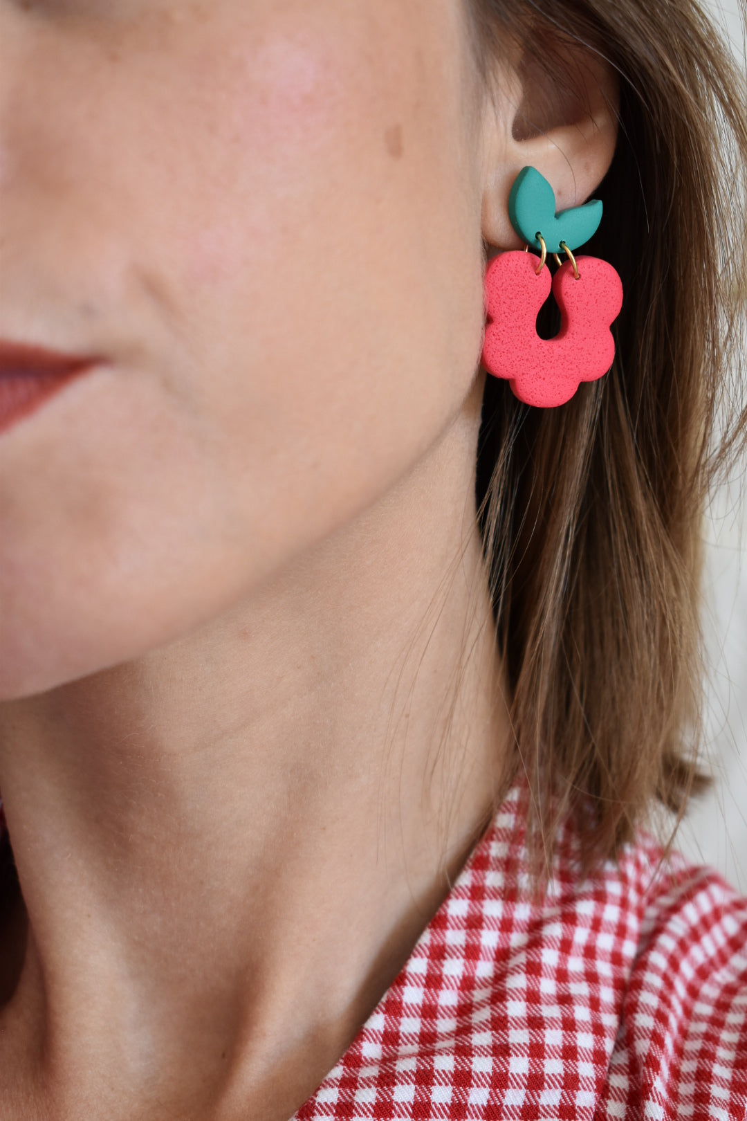 Boucles d'oreilles "RASPBERRY"