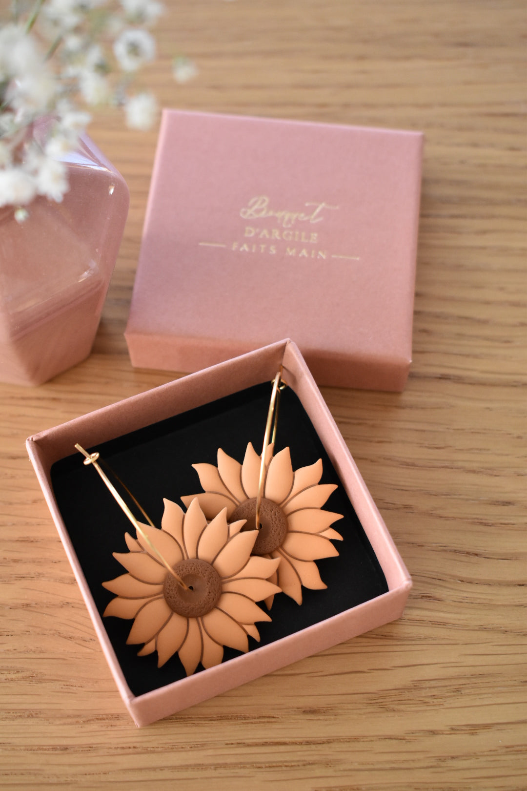 Boucles d'oreilles SUNFLOWER v2