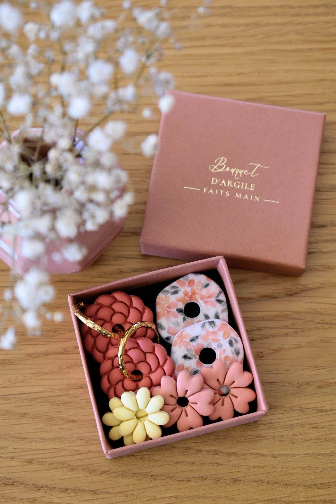 🍑 Box Peach- Pampilles interchangeables