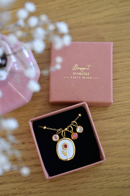 Collier personnalisé "Pierre de naissance"