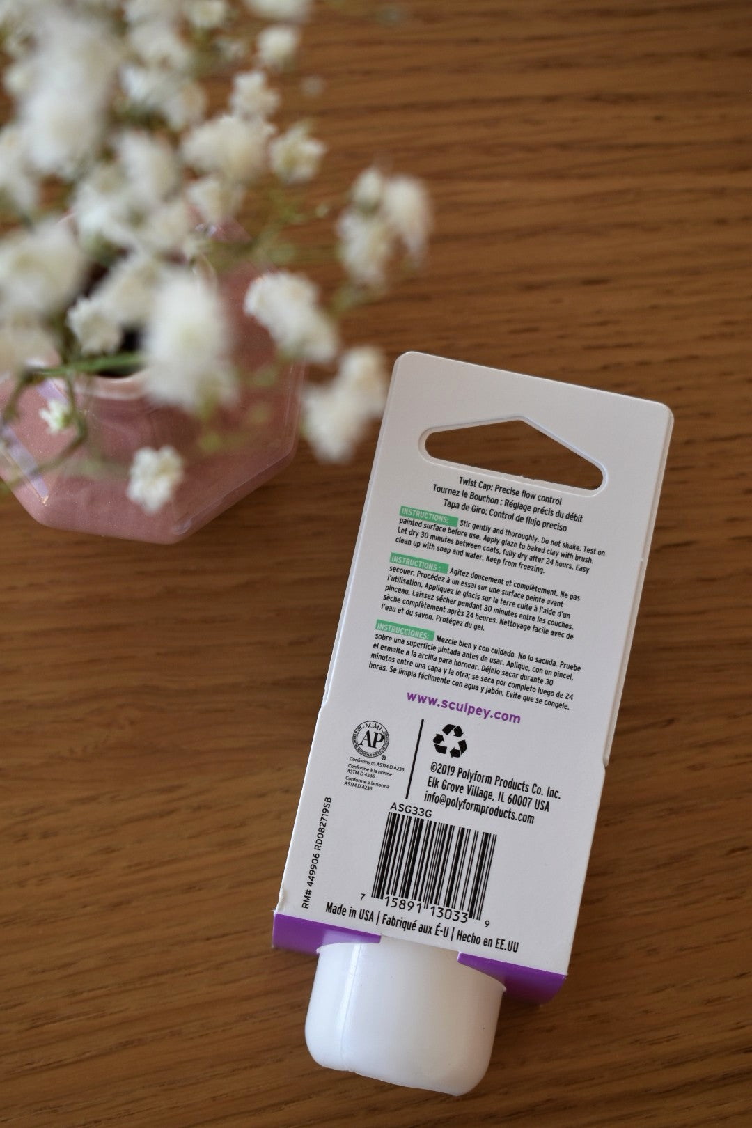 Vernis brillant Sculpey