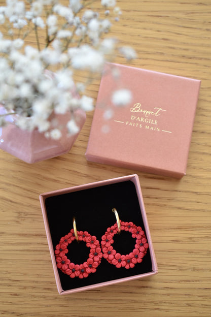 Pampilles couronne de fleurs