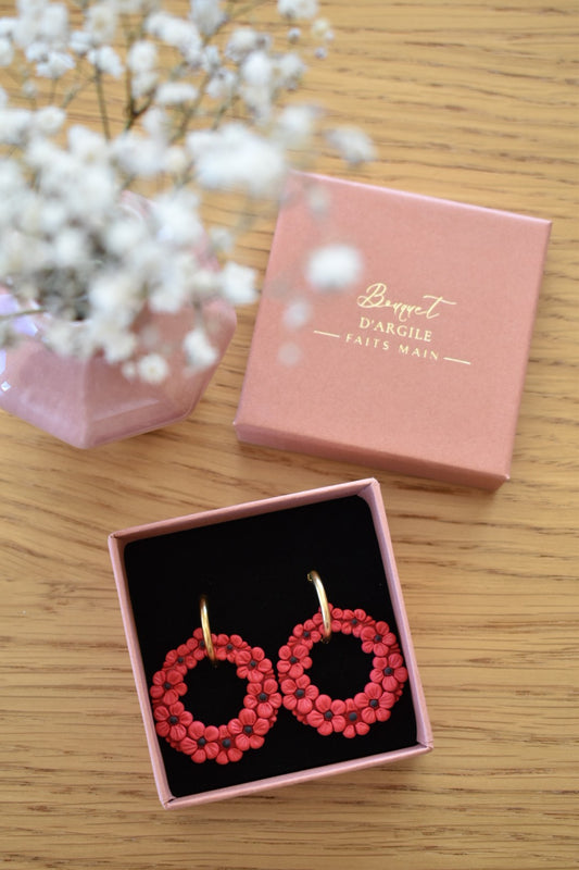 Pampilles couronne de fleurs