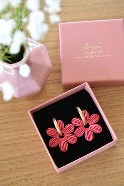 Pampilles fleurs réversibles