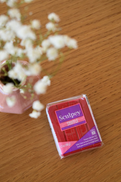 Argile Sculpey Soufflé Cherry pie