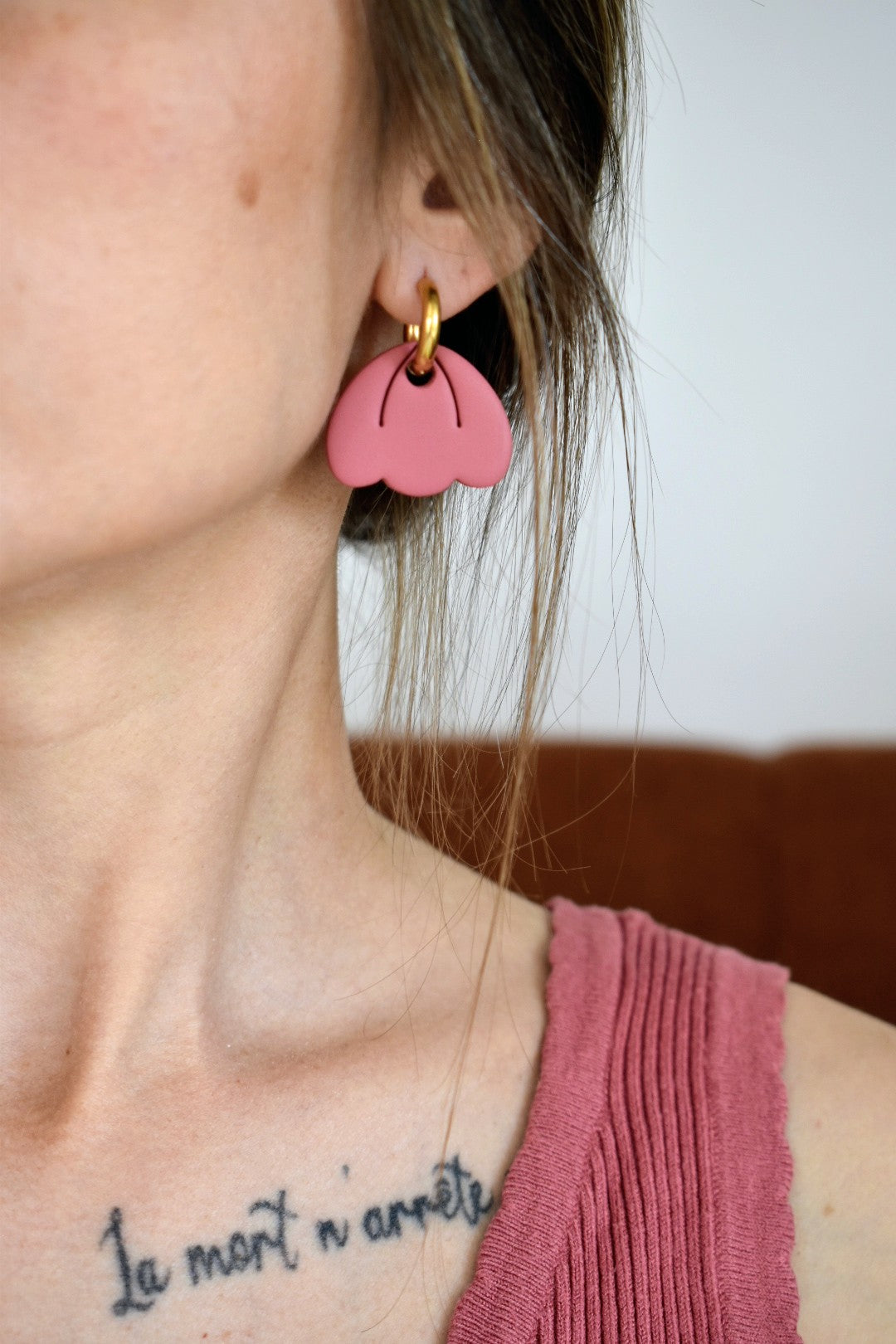 Pampilles tulipes, red apple (2 tailles)