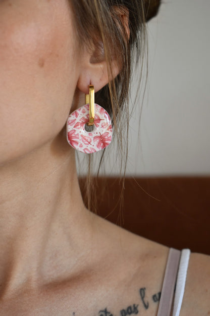 Pampilles motif tropical