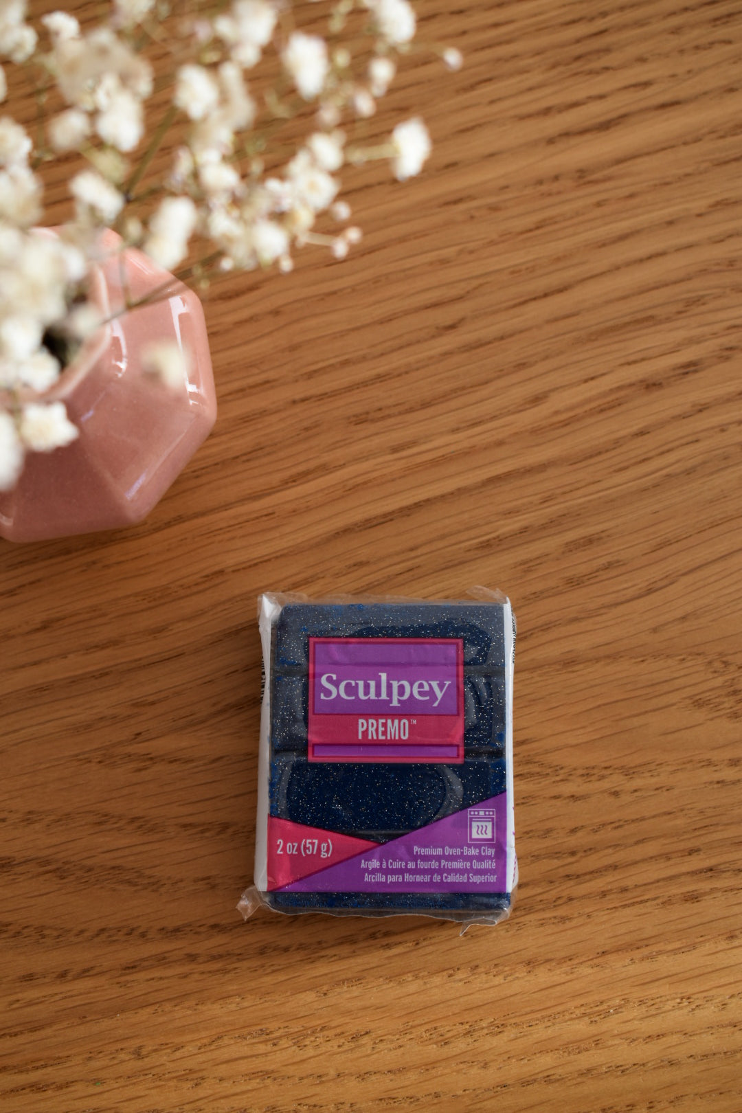 Argile Sculpey Premo paillettes galaxie